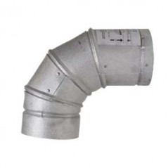 Adjustable Elbow 0-90 degree - 125mm